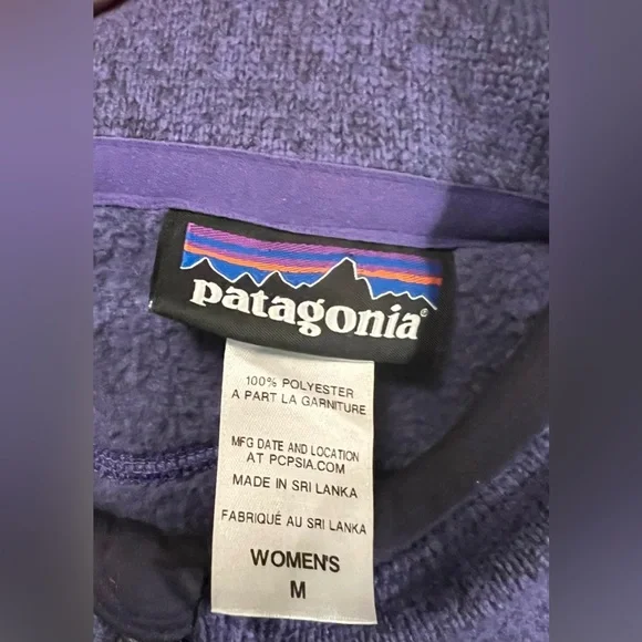 Patagonia Medium Better Full Zip Sweater Vest in Purple - Picture 4 of 5